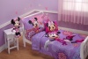 Disney 4 Piece Minnie's Fluttery Friends Set, Lavender