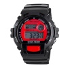 Armitron Men's 408216RED Black and Red Accented Multi-Function Digital Sport Watch