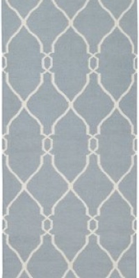 Area Rug 2x8 Runner Transitional Sky Color - Surya Fallon Rug from RugPal