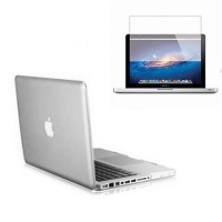 SmackTom Clear Crystal Hard Snap On Case Cover for Aluminum Unibody MacBook Pro 13-inch