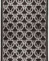 Surya Basilica Charcoal Smoke Geometric Contemporary 7' 6 x 10' 6 Rug (BSL-7112)