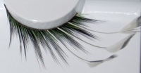 Zinkcolor White Feather Tip False Eyelashes F157 Dance Halloween Costume