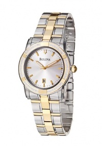 Bulova Men's 98E104 Diamond Accented Stainless Steel Bracelet Watch