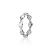 925 Sterling Silver Pandora Match 8 Pod Ring Size 9