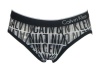 Calvin Klein One Hip Brief (Large / 36-38 inches, Micro CK Black Print)