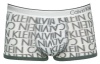 Calvin Klein One Micro Low Rise Trunk (Medium / 32-34 inches, Blurred Logo Print)