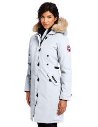 Canada Goose Women's Kensington Parka,White,Large