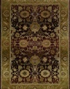 8' x 8' Square Oriental Weavers Sphinx Area Rug GNR-1732M Purple/Gold Color Machine Made Egypt Generations Collection