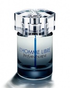 Break free with L'Homme Libre. Top notes of basil and violet leaf enhanced by sharp spicy notes of nutmeg and pink pepper create a burst of freshness while deep woody vetiver and patchouli notes enriched with warm tones of leather create a trail of masculine sensuality.