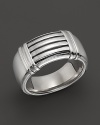 J Goodman Sterling Silver Ring with Oxidized Finish