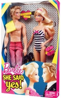 Barbie She Said Yes Doll Giftset