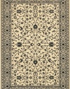 Karastan 33014 Sierra Mar Kismet Ivory/Black Rug Rug Size: Runner 2'5 x 12'