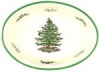 Spode Christmas Tree Oval Rim Dish