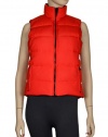 Ralph Lauren Active Large L Ladies Quilted Down Puffer Ski Vest Reversible Red and Black