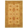 Safavieh Anatolia Collection Handmade Ivory and Sage Hand-Spun Wool Area Rug, 6-Feet by 9-Feet