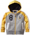 Tommy Hilfiger Boys 2-7 Joey Full Zip Hoodie, Grey Heather, 3 Regular