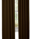 Maytex Micro Fiber Window 2-Pack Panels, 84 inches, Chocolate