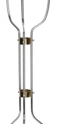 Adcraft SWB-28 Heavy Duty Chrome Plated Rods Wine Bucket Stand