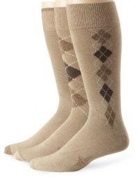 Dockers Men's Big-Tall Argyle Combo 3 Pack Sock