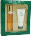 Diamonds & Emeralds By Elizabeth Taylor For Women. Set-edt Spray 3.3 Ounces & Body Lotion 3.3 Ounces