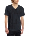 Calvin Klein Jeans Men's Geo Logo Short Sleeve V-Neck