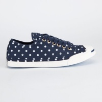 Converse Womens Jack Purcell Lp L/s Ox Navy 537166C 6