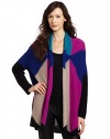 BCBGMAXAZRIA Women's Maude Oversized Color Block Cardigan