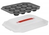 Pyrex Advantage 12 Cup Muffin Pan with Cover