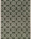 5' x 8' Rectangular Surya Area Rug G5103-58 Clover/Parchment Color Hand Tufted in India Goa Collection