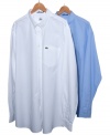 On hand at all times. This basic button-down from Lacsote will make sure you're prepared for any event.