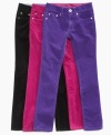 These girls corduroy skinny pants from Guess are an essential piece for her fall wardrobe.