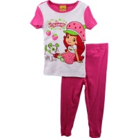 Strawberry Shortcake Pupcake Pink Pajamas 4T-6