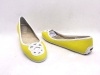 Sperry Top-Sider Women's Lakeside Flat,Neon Lime/White,10 US