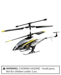 Dip, dive and soar with the advanced design of this Protocol Turbo Hawk helicopter, engineered for hours of indoor fun!