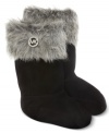 Keep your feet warm and cozy this winter with these faux-fur boot liners from MICHAEL Michael Kors.