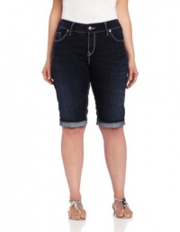 Silver Jeans Juniors Plus-Size Suki Bermuda