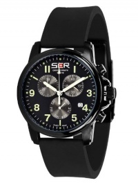 Swiss Code Red Swiss Frontier PVD Chronograph for Him Swiss Made