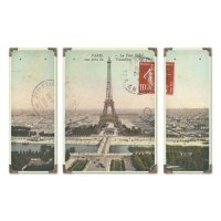 Eiffel Tower Panoramic Set of 3 by Uttermost