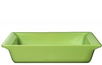 Emile Henry 10-Inch Square Baker, Green Apple