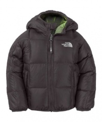 The North Face Moondoggy Reversible Down Jacket - Toddler Boys' TNFBlack/Deep Water Blue, 4T