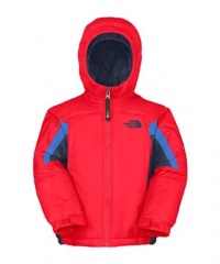 The North Face Out Of Bounds Insulated Jacket - Toddler Boys' Fiery Red/Deep Water Blue, 3T