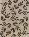 Area Rug 3x5 Rectangle Transitional Beige-Chocolate Color - Surya Gramercy Rug from RugPal