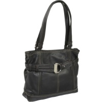 Tignanello Women's Soft Cinch T85615 Tote,Black/Black,One Size