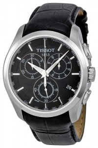 Tissot T-Trend Couturier Black Dial Chronograph Mens Watch T0356171605100