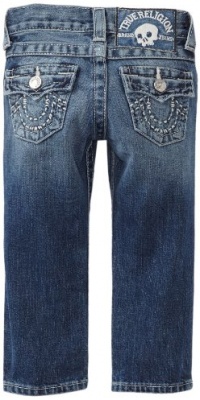 True Religion Boys 2-7 Jack Handstitch Logo Slim Jean, Independence, 3