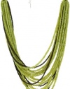 Kenneth Cole New York Urban S and  Lime Green Seed Bead Necklace