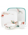 Make your favorite dish sing with Chirp dinnerware from Lenox Simply Fine. As boldly stylish as it is durable, the chic Chirp Square place settings mix round and square pieces in oven-safe bone china.