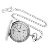 Charles-Hubert, Paris Two-Tone Quartz Pocket Watch