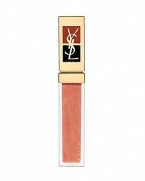 Yves Saint Laurent GOLDEN GLOSS Shimmering Lip Gloss is the ultimate in beauty luxury. This high shine lip gloss forms a mirror-effect on the lips with real 24 carat sparkling gold flecks. It also contains a complex of nourishing oils (Nigelle and Cameline Oils) which protect the lips while providing total comfort. It contains 0.2% of 24 carat gold.