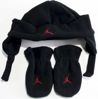 Nike Jordan Jumpman Toddler Boy's 2/4T Fleece Beanie Hat (Black)